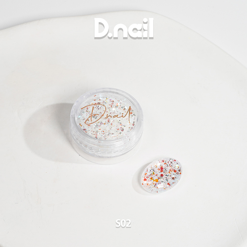 D.nail 泡ホログラム 1g S 02 #38178