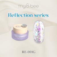 ●my&bee マイビー カラージェル リフレクション 4g 001 RE-001G