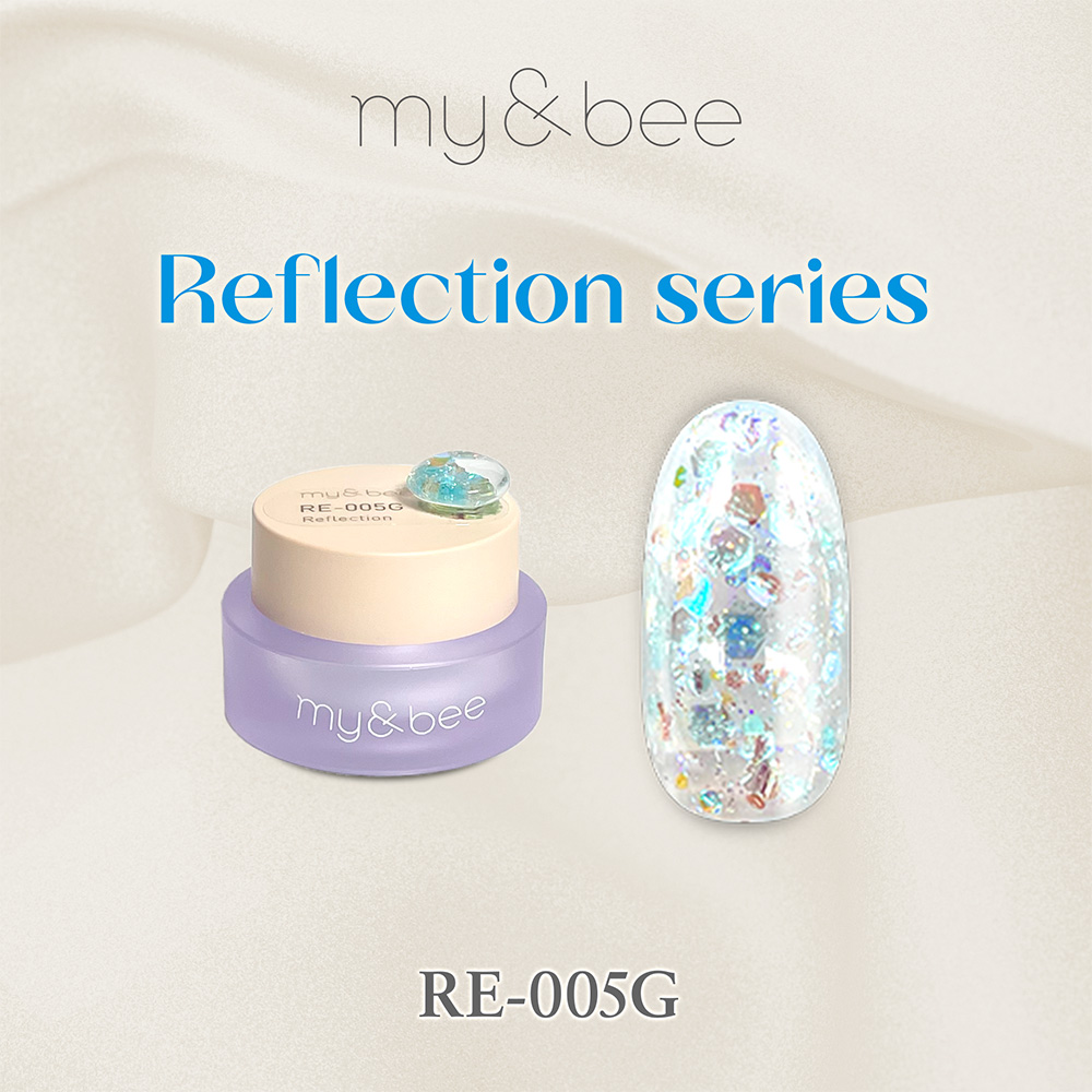 ●my&bee マイビー カラージェル リフレクション 4g 005 RE-005G