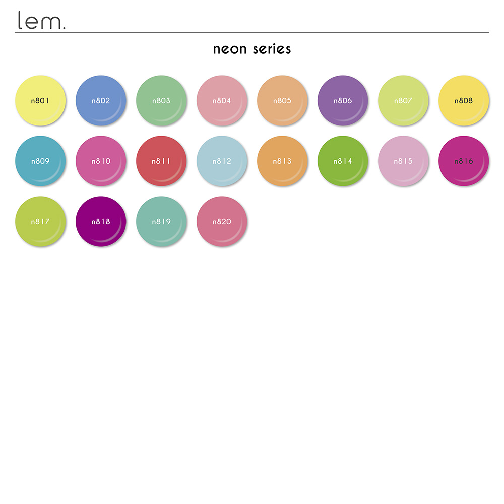 lem. カラージェル 全色174色セット LM-CS174