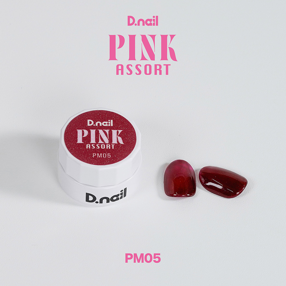 D.nail カラージェル ピンクアソート 3g PM05 #38209
