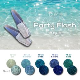 TOY's×INITY パーティーフラッシュ アクア 12ml T-PFST5A 5色セット