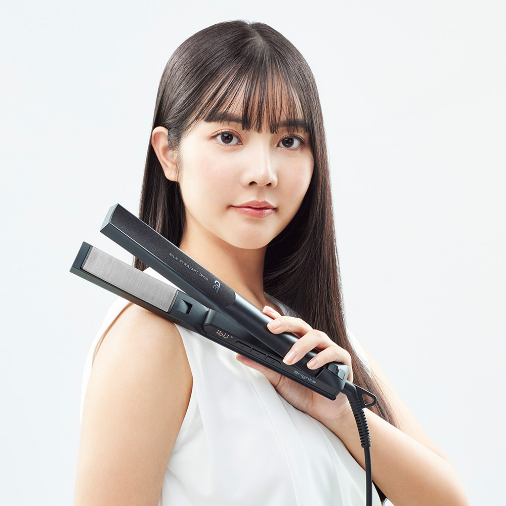 Brighte ブライト 3Dシルクストレートアイロン ブラック BRT-3D138