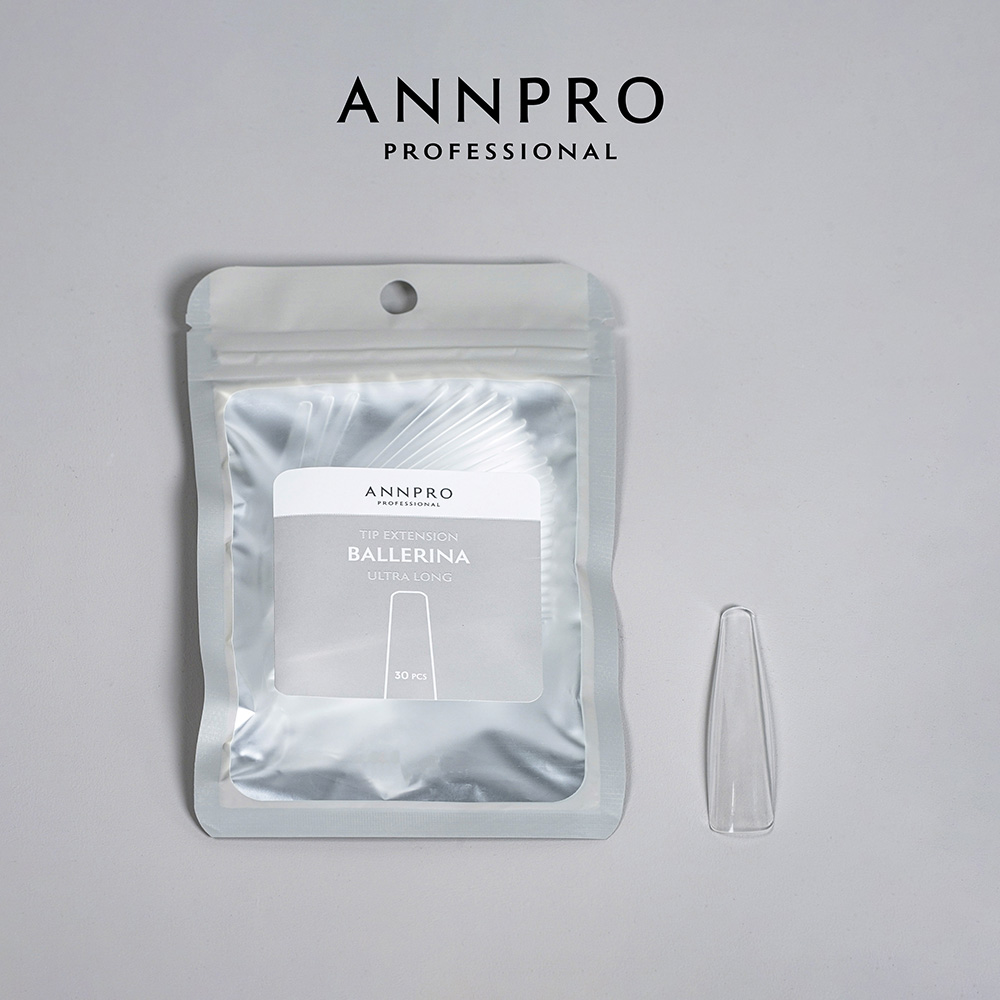ANNPRO チップイクステンション バレリーナ ウルトラロング #9 #38331