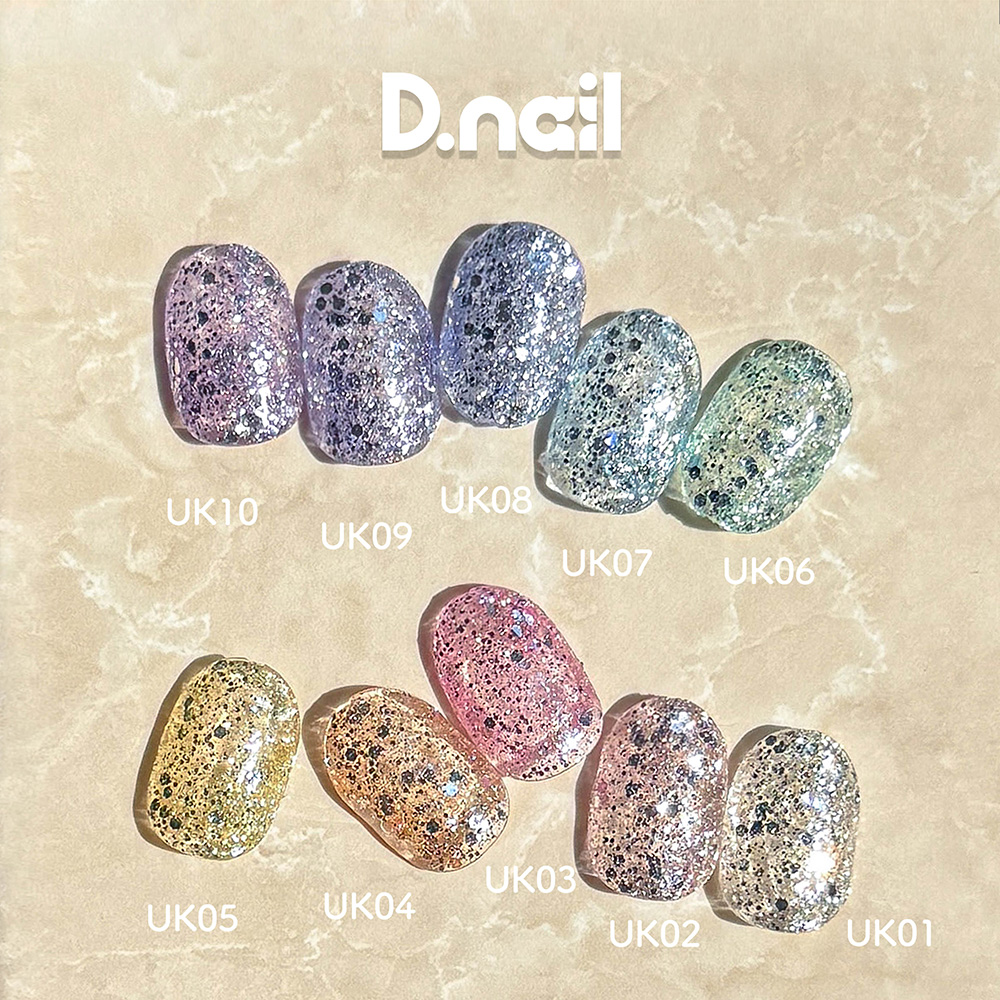 D.nail カラージェル うるきらジェル 3g UK02 #38230
