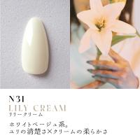 ●Dna Gel カラージェル 2.5g N31 リリークリーム