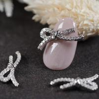 D.nail ジュエリービジューパーツ DS-71 ジュエリーリボン 2P #8582