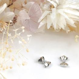 D.nail ジュエリービジューパーツ DS-81 ベーシックリボン 2P #8430