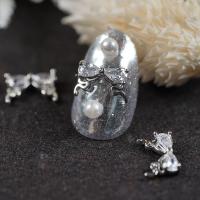 D.nail ジュエリービジューパーツ DS-97 リュールリボン 2P #8594