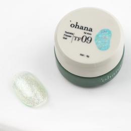 ‘ohana トゥインクルフラワージェル 3g TF09 グリーン #7393