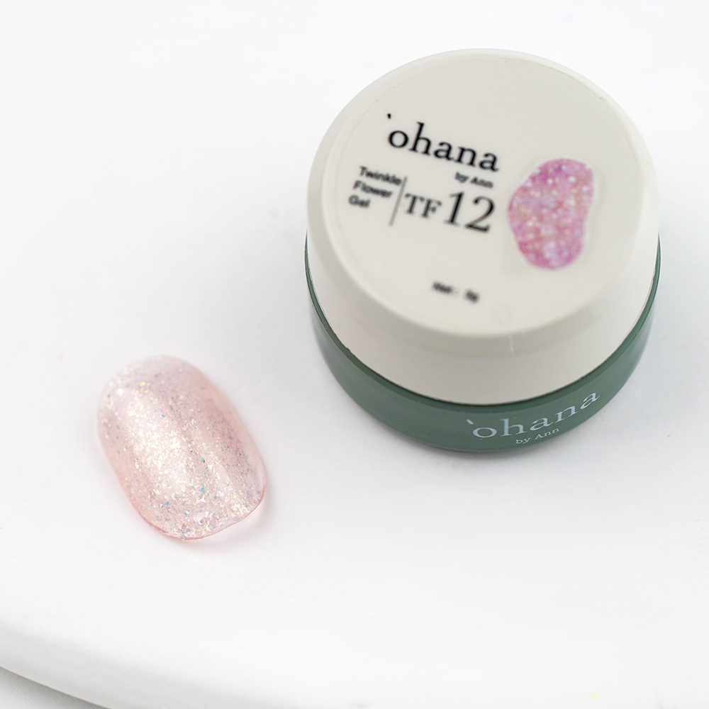 ‘ohana トゥインクルフラワージェル 3g TF12 コーラル #7396
