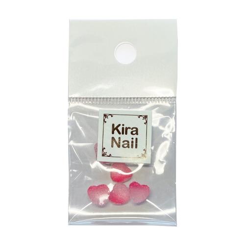 KiraNail グミパーツ プチハート レッドグラデーション GU-SHE-RE
