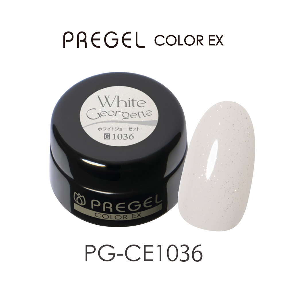 PREGEL カラーEX 3g PG-CE1036 ホワイトジョーゼット