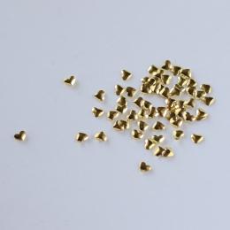 Bonnail プランプスタッズ ゴールド ハート 4mm 約60P