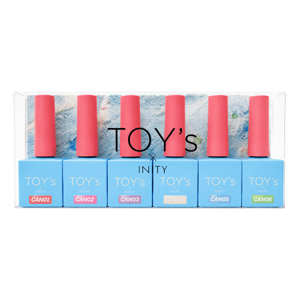 TOY's×INITY キャンディーポップマグ 7ml 6色セット T-CANST6