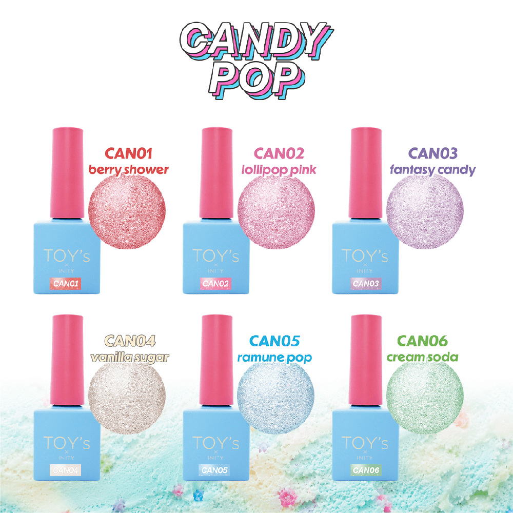 TOY's×INITY キャンディーポップマグ 7ml T-CAN05 ラムネポップ