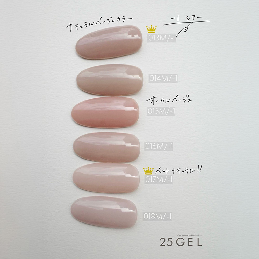 25GEL カラージェル 4g 017M/-1