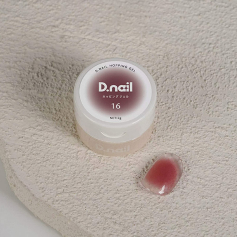 D.nail ホッピングジェル 2g 16 ダークレッド #6460