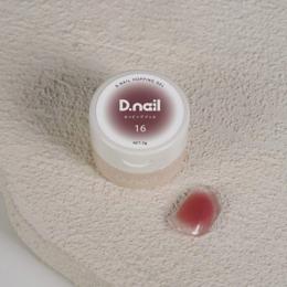 D.nail ホッピングジェル 2g 16 ダークレッド #6460