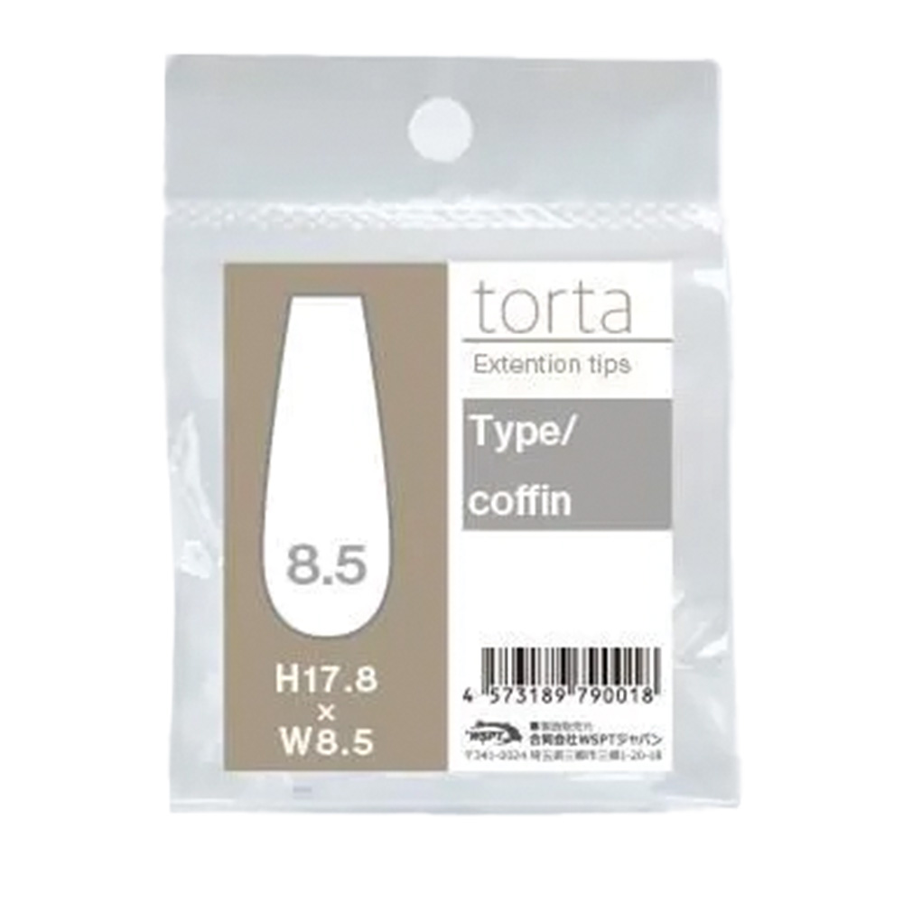 WSPT JAPAN トルタ エクステンションチップ コフィン No.8.5 TOP2613