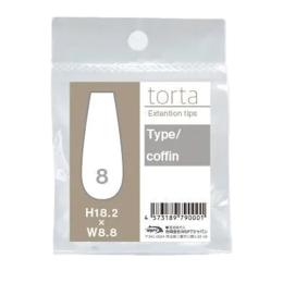WSPT JAPAN トルタ エクステンションチップ コフィン No.8 TOP2612
