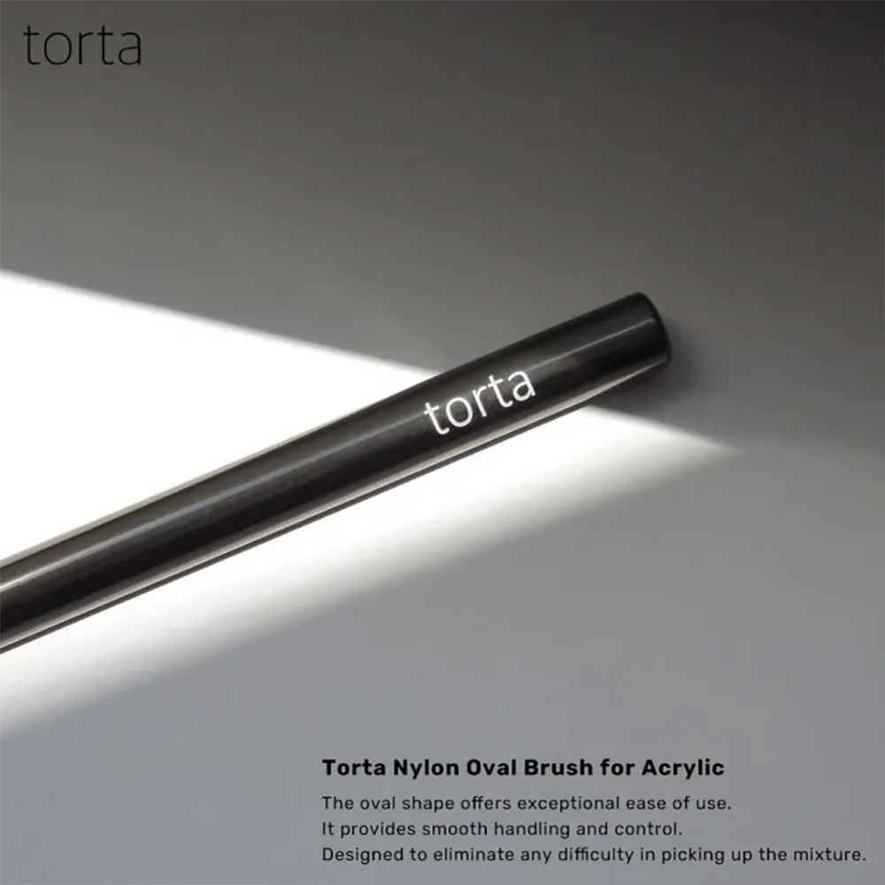WSPT JAPAN トルタ オーバルブラシ アクリル用 TAB2102