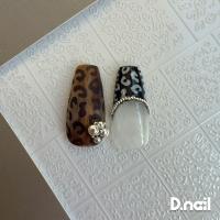 D.nail ホッピングシール 1枚入 アニマル柄 01 #38197