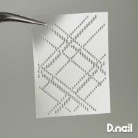 D.nail ホッピングシール 1枚入 チェック 01 #38193