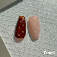 D.nail ホッピングシール 1枚入 チェック 03 #38195
