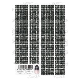 ツメキラ ツイードフレンチ ブラック NN-TWD-002