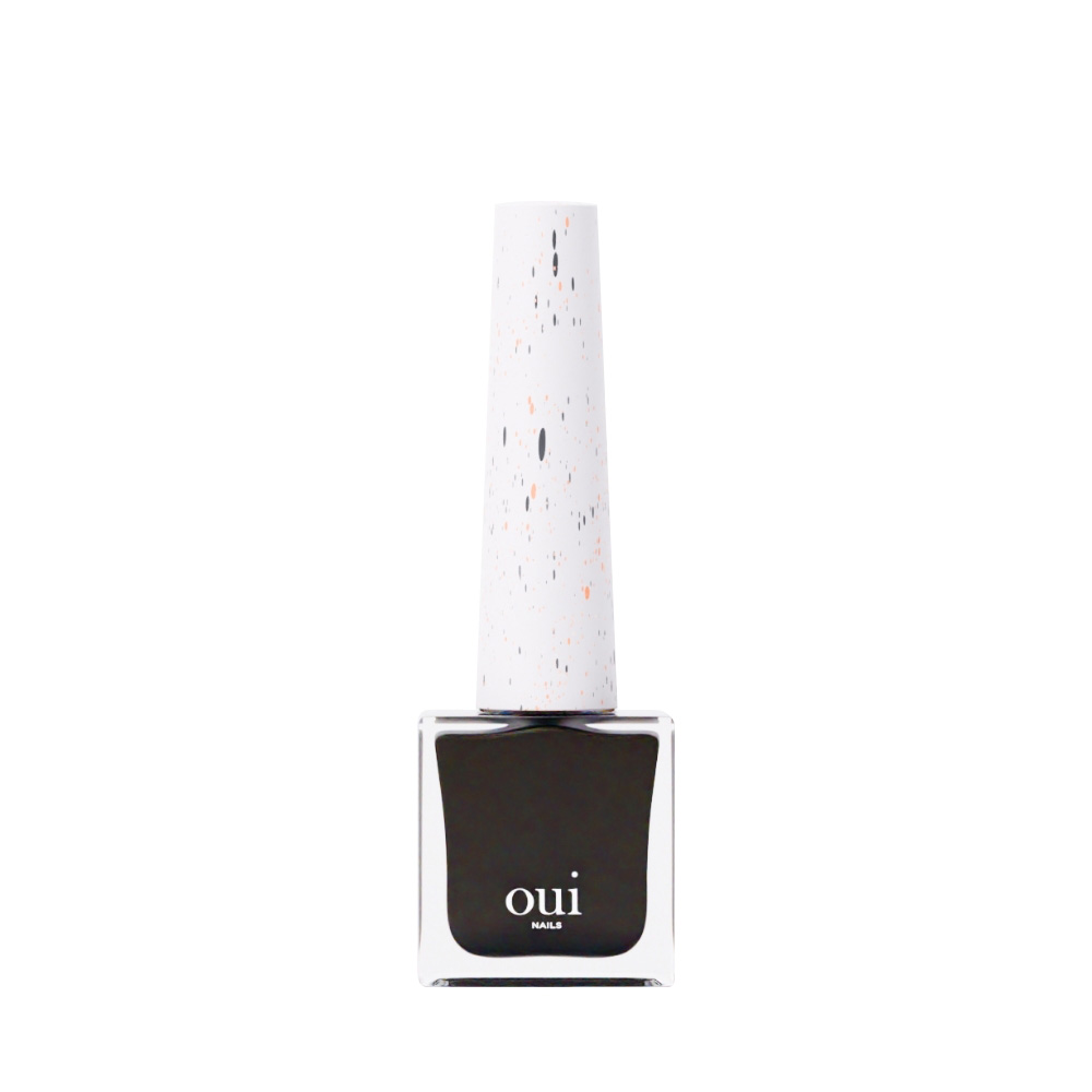 oui nails ピールオフマニキュア 8ml 017 チャコールブラウン