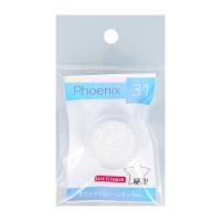 BEAUTY NAILER フェニックスシリーズ ホワイトシルバー スター 1mm PHX-31