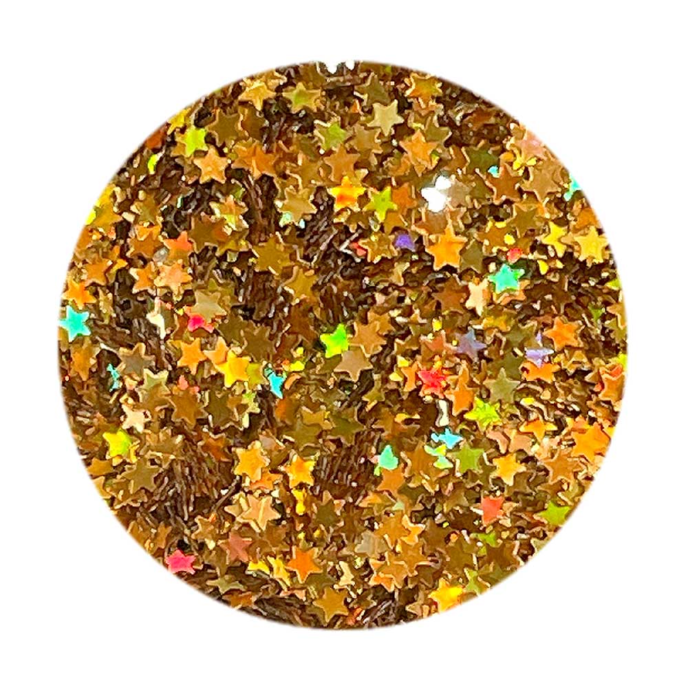 BEAUTY NAILER フェニックスシリーズ ホロゴールド スター 1mm PHX-34