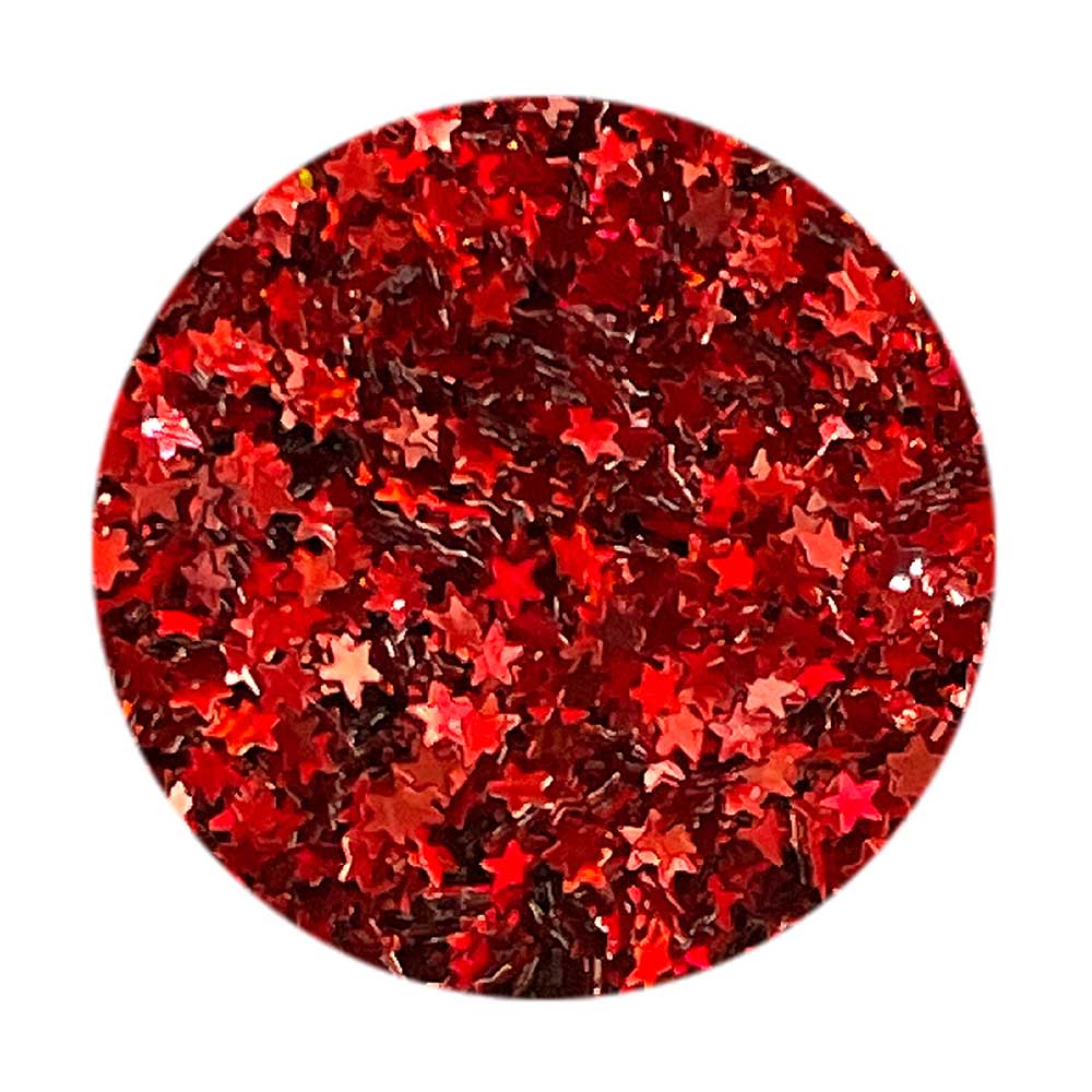 BEAUTY NAILER フェニックスシリーズ ホロレッド スター 1mm PHX-36