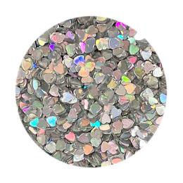 BEAUTY NAILER フェニックスシリーズ ホロシルバー ハート 1mm PHX-42