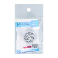 BEAUTY NAILER フェニックスシリーズ ホロシルバー ハート 1mm PHX-42