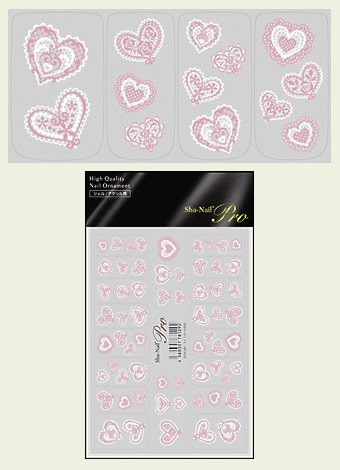 写ネイルPRO ハートレース スイトピーの花束 HL-007