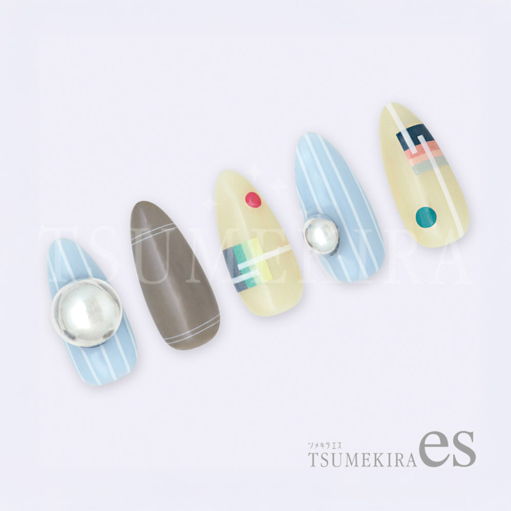 ツメキラes ラインシール 白 ES-LIN-001