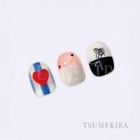 ツメキラ プレインシート フレンチ用ガイドシール ストレート SP-PLS-103