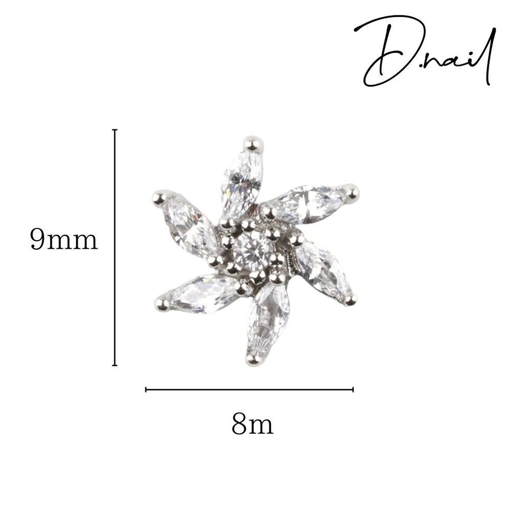 D.nail ジュエリービジューパーツ DS-89 2P #8586