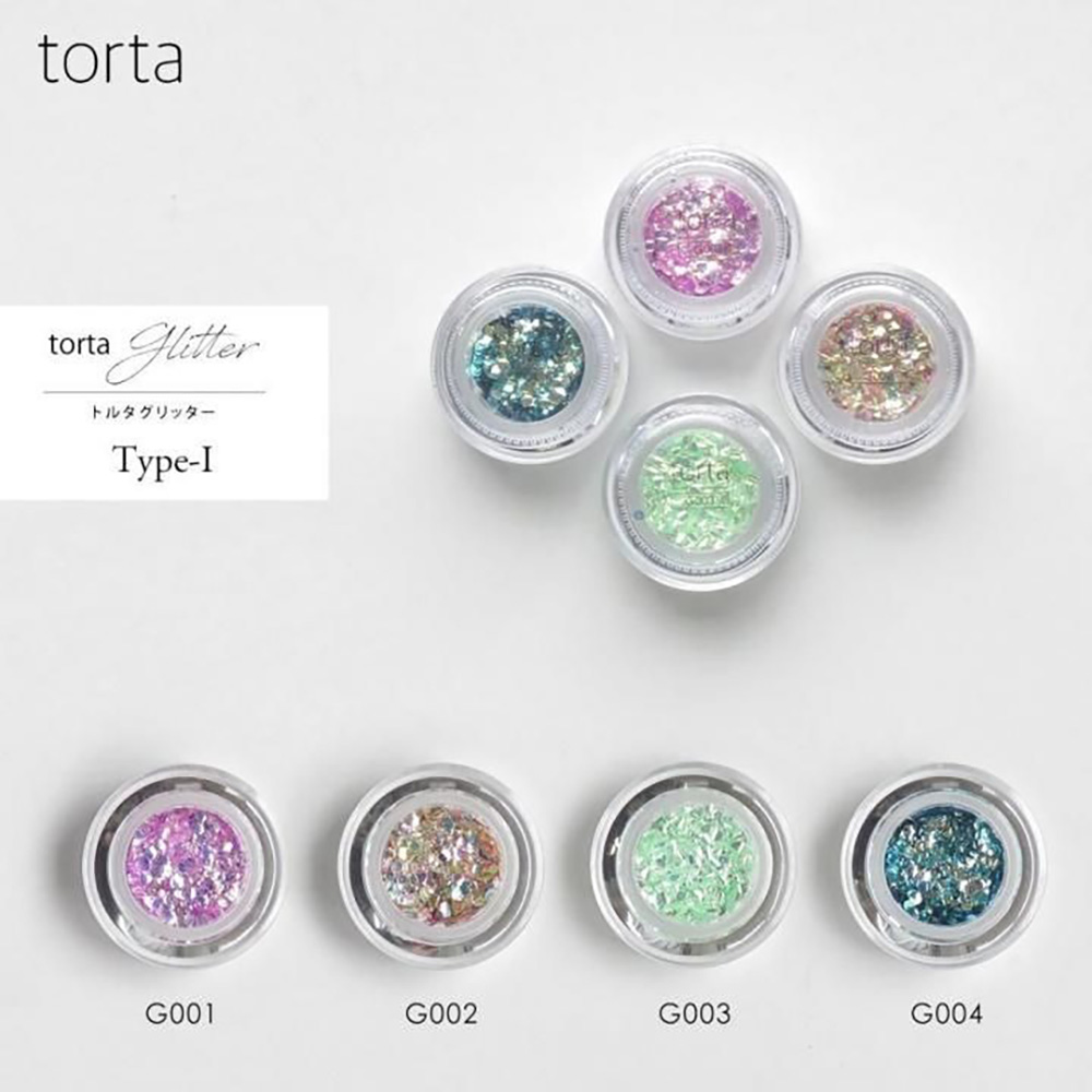 WSPT JAPAN トルタ グリッター 4色セット type1