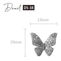 D.nail ジュエリービジューパーツ DS‐38 10×12mm ゴージャスバタフライ#6841