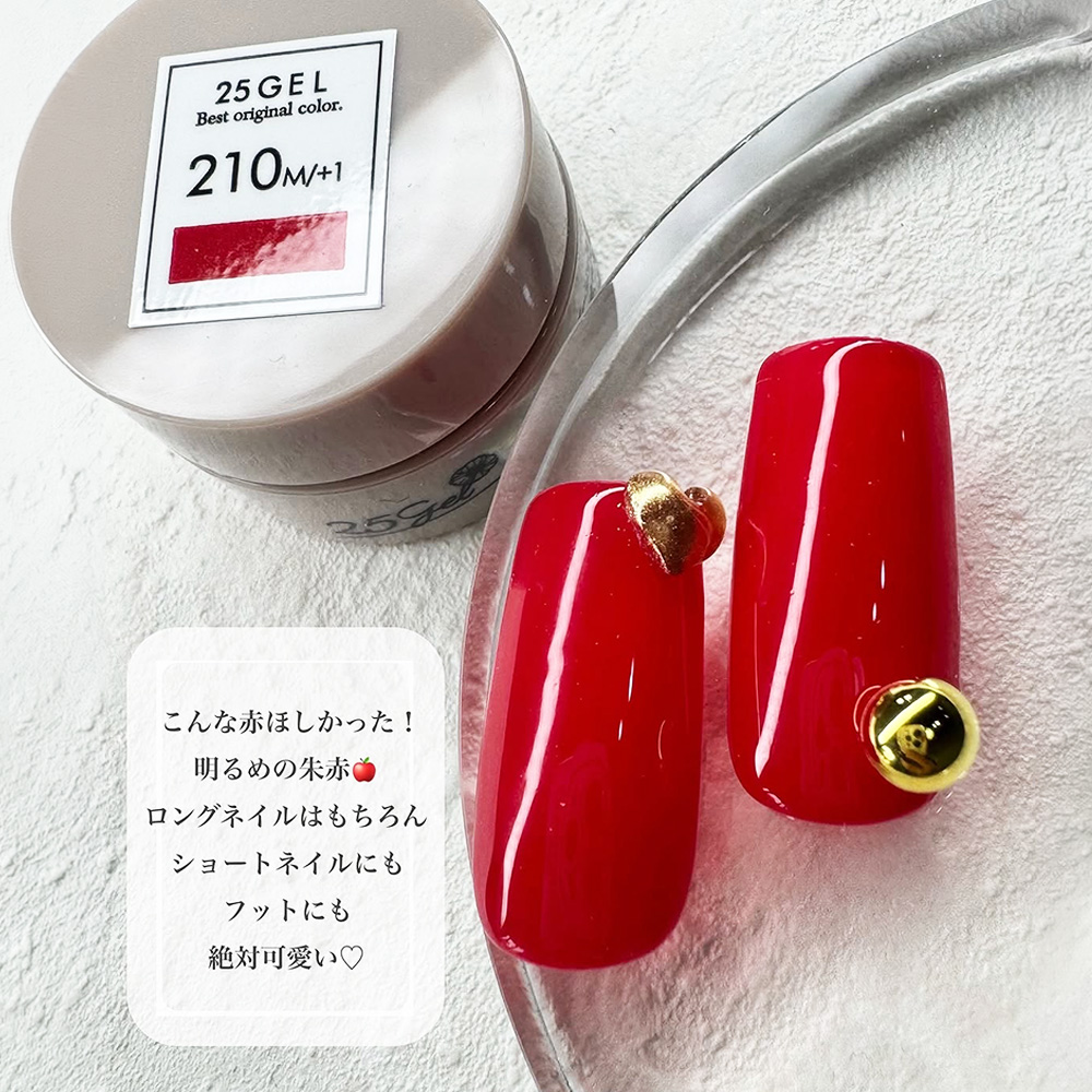 25GEL カラージェル 4g 210M/+1