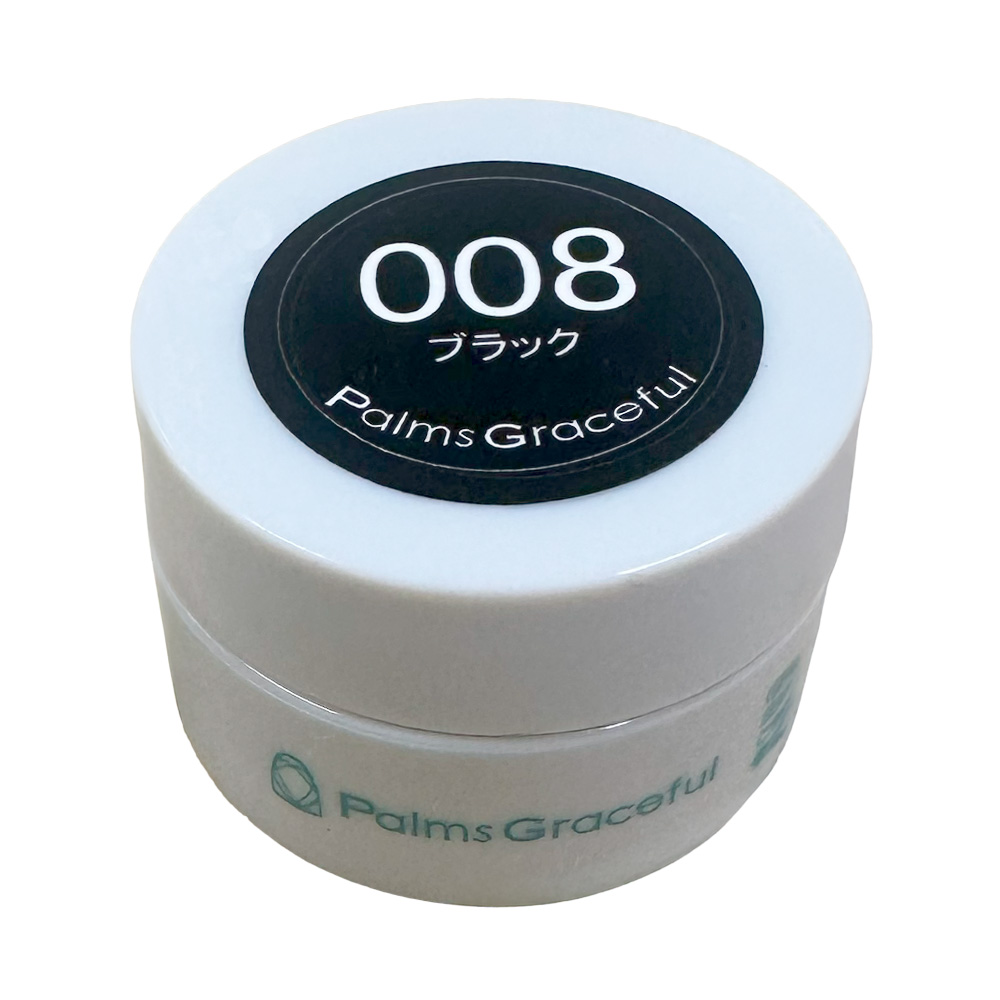 Palms Graceful カラージェル 3g 008 ブラック