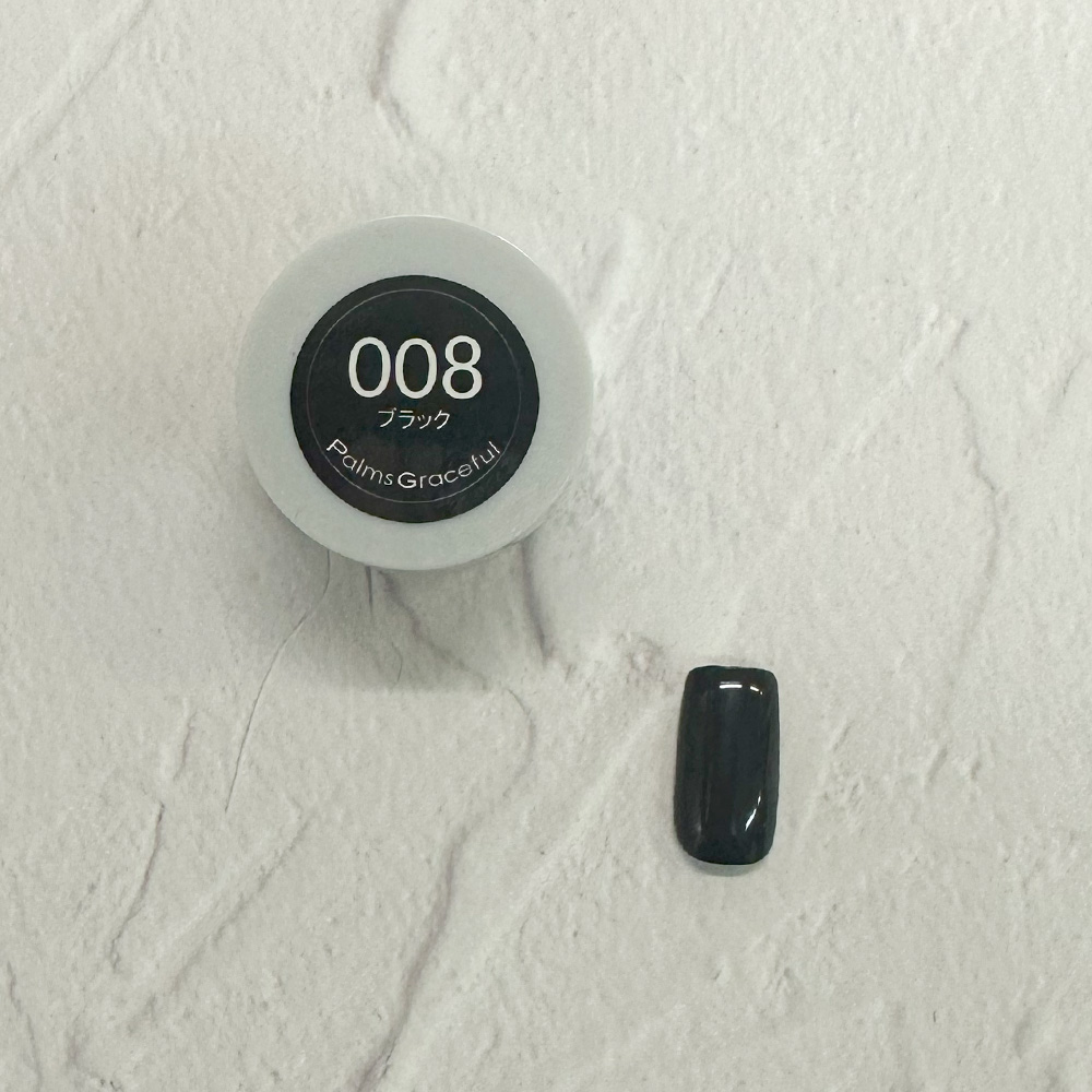 Palms Graceful カラージェル 3g 008 ブラック