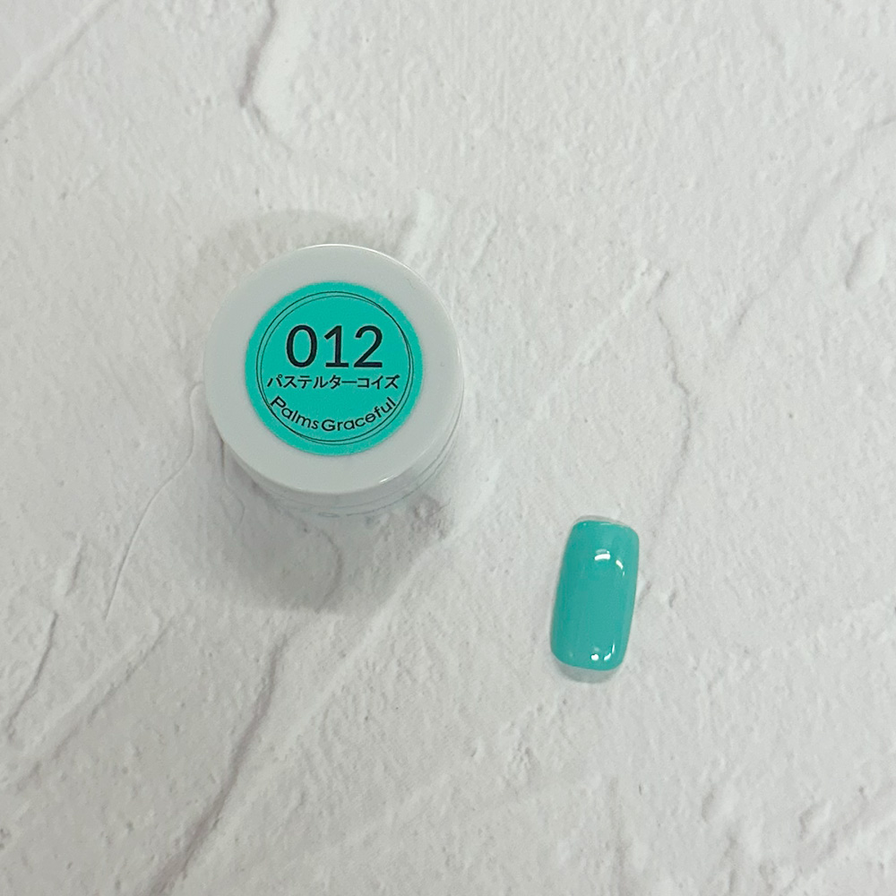Palms Graceful カラージェル 3g 012 パステルターコイズ