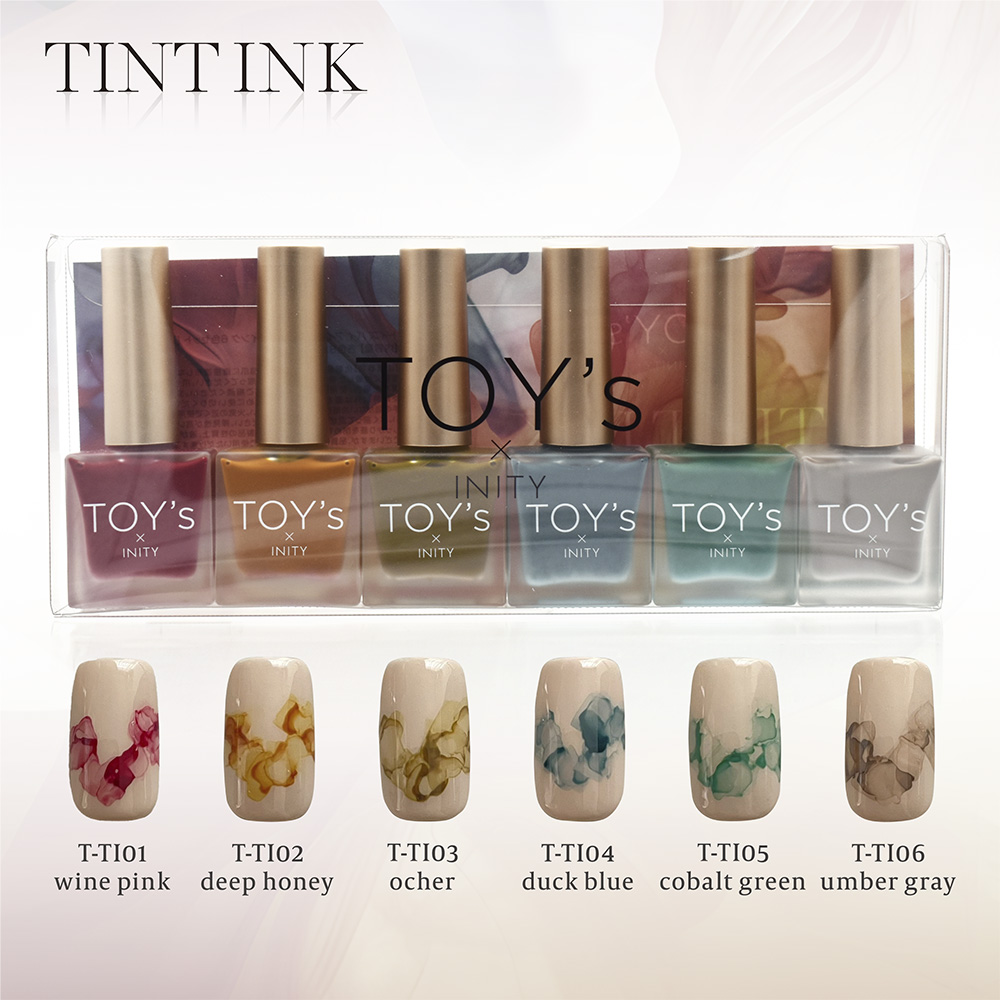 TOY's×INITY ティントインク 8ml T‐TIST6 6色セット