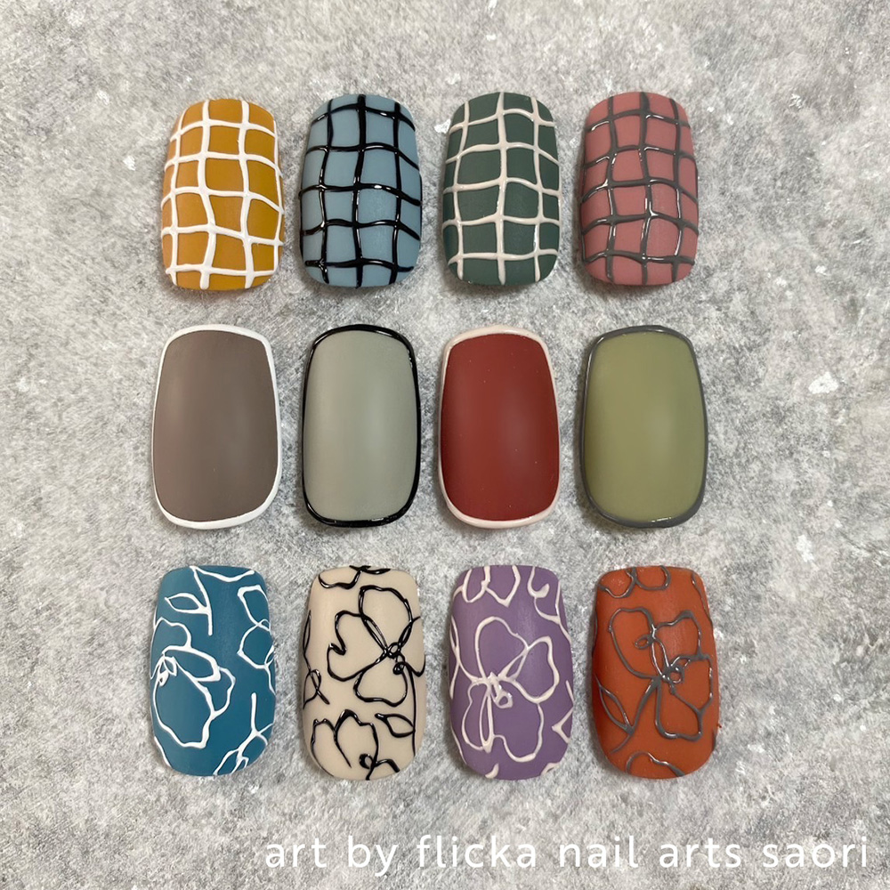 flicka nail arts カラージェル 3g a005 ノンワイプホワイト