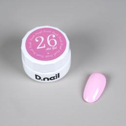 D.nail アートジェル 3g 極ジェル 26 ピンク #6560