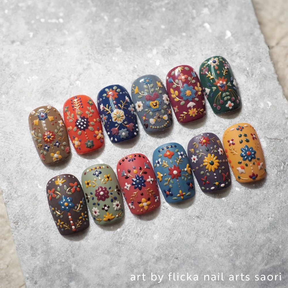 flicka nail arts フリッカカラー&マグジェル 106色セット FG-106SET / NESオンラインショップ